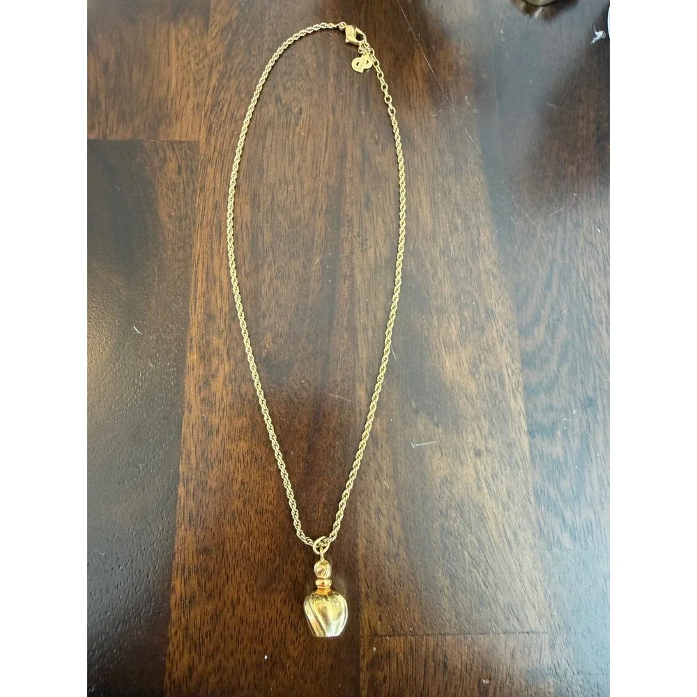 Christian Dior Vintage Gold Tone Rope 16